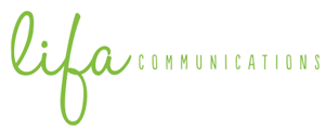 Lifa communications logo long